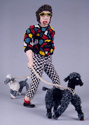 Woman Who Walks Poodles